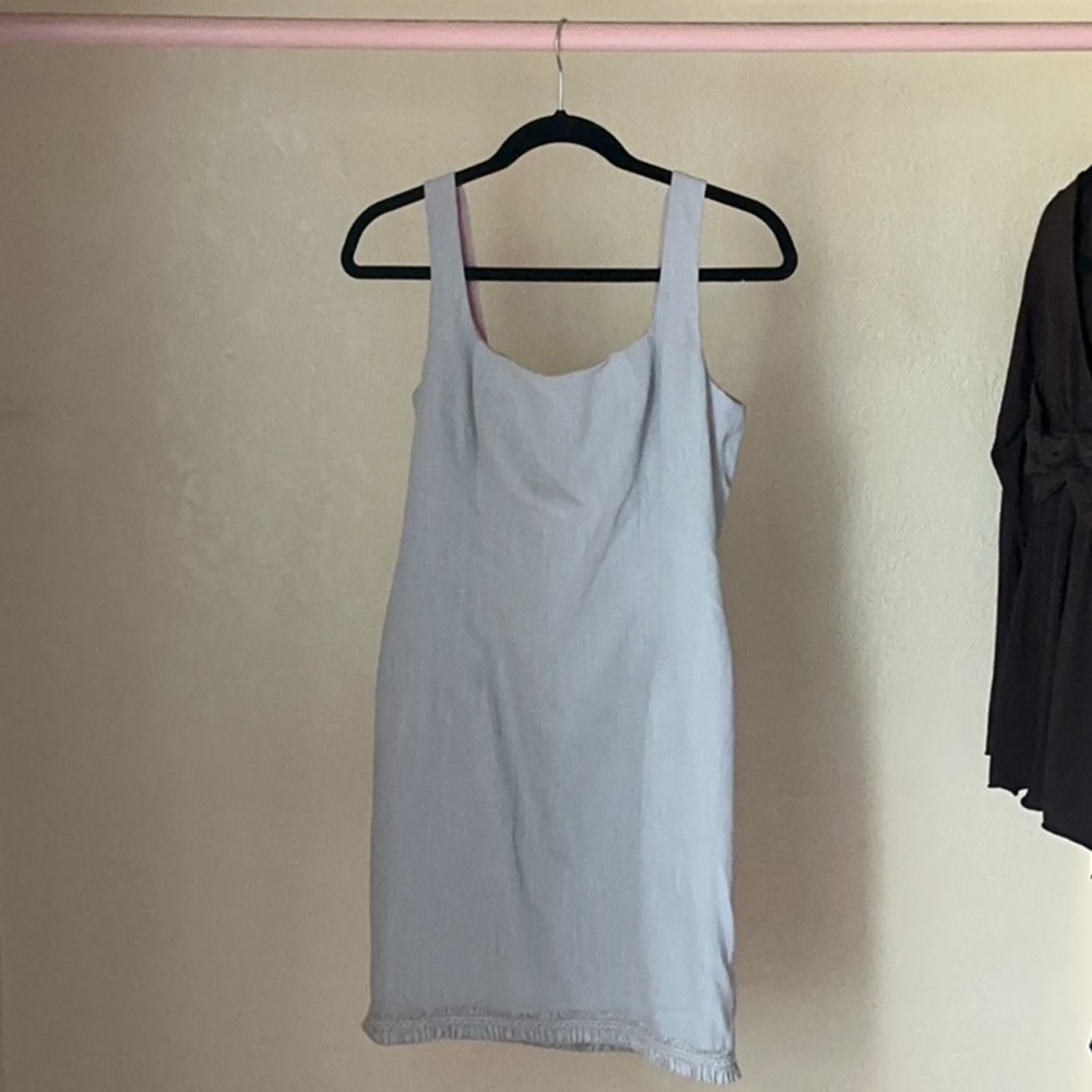 Vintage Nanette Lepore Baby Blue Midi Dress